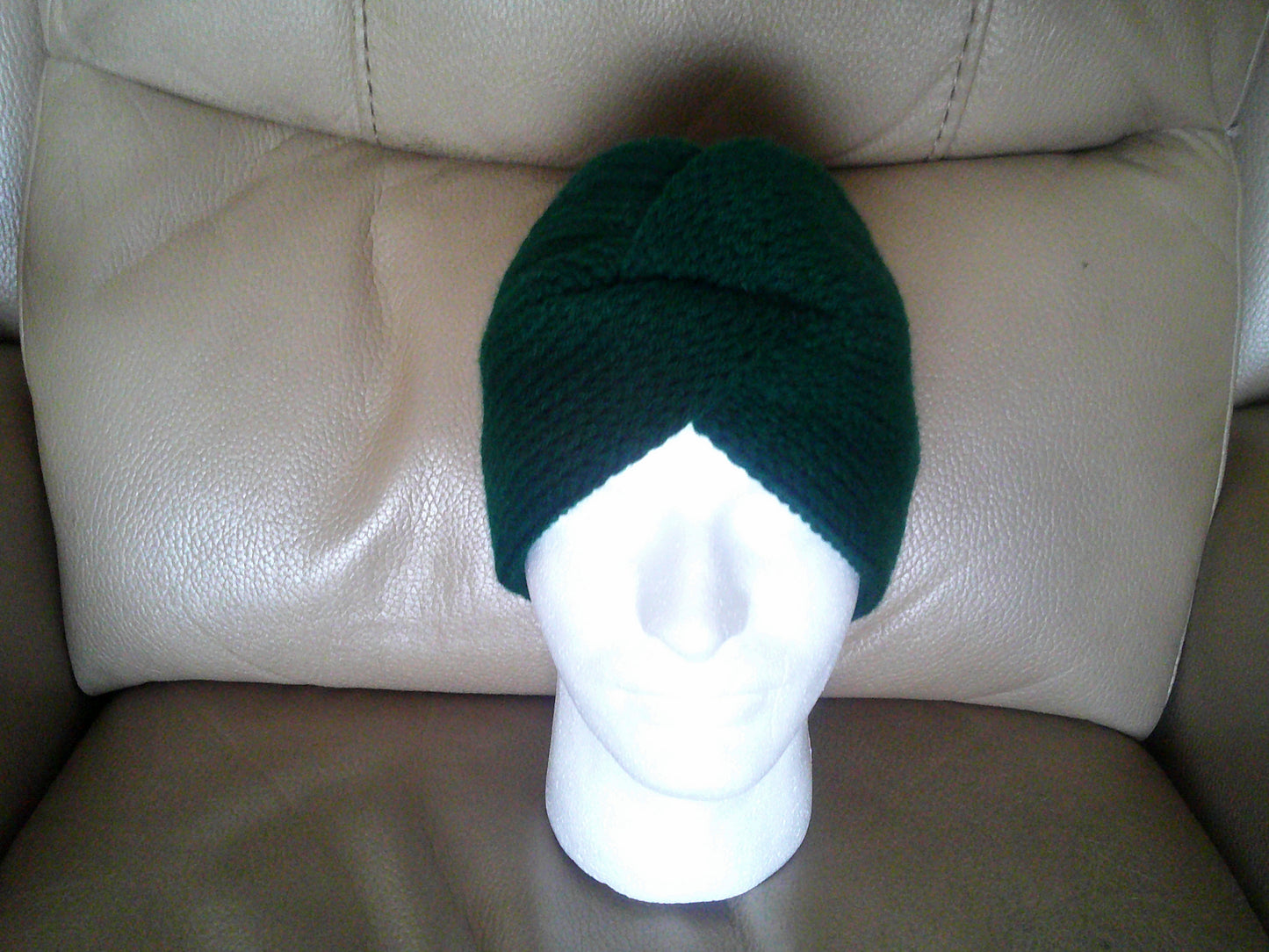 Forest green Ear Warmer