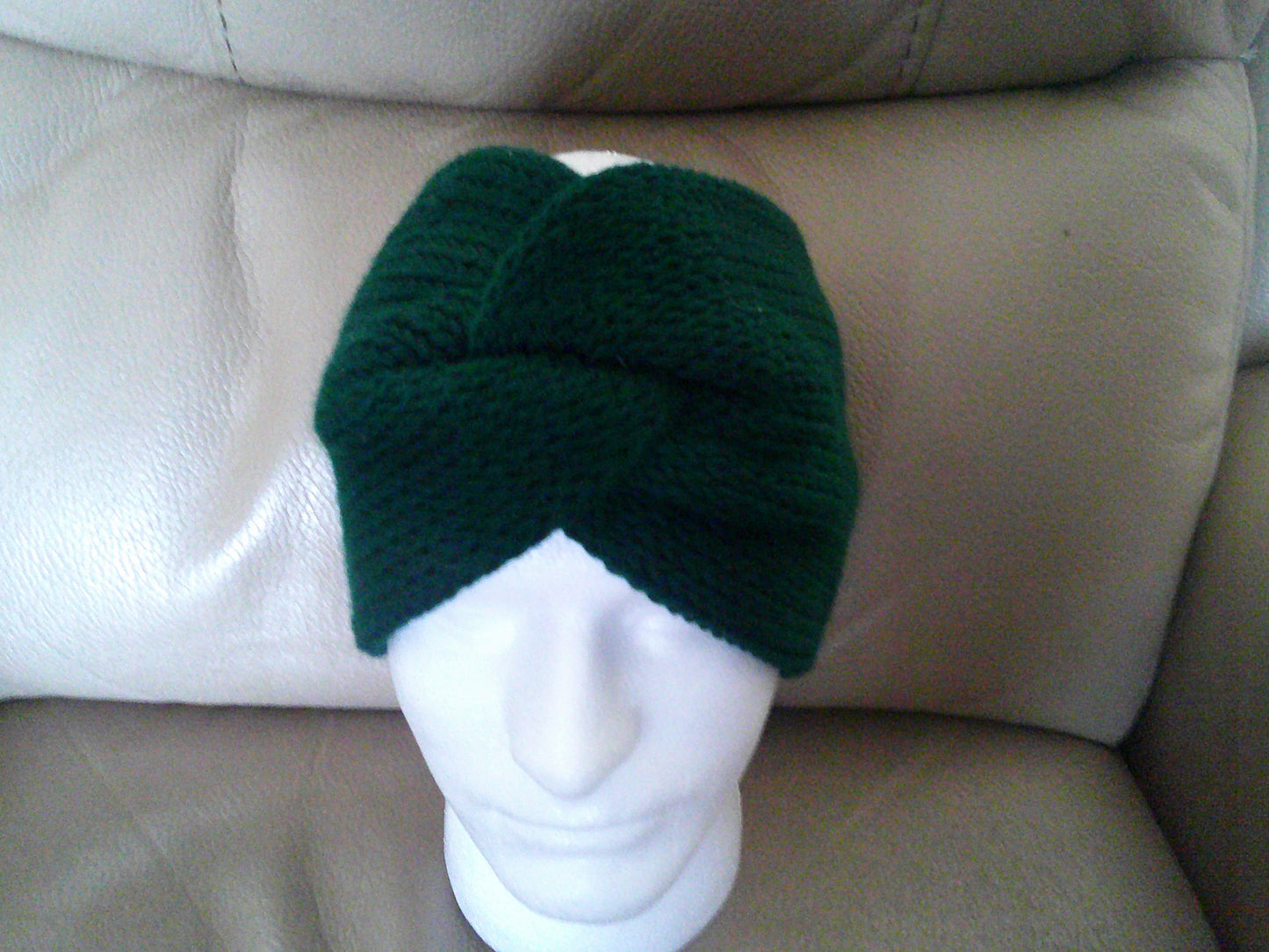 Forest green Ear Warmer